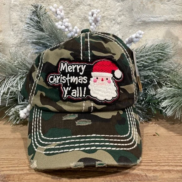 Christmas baseball caps. - Picture 3 of 3